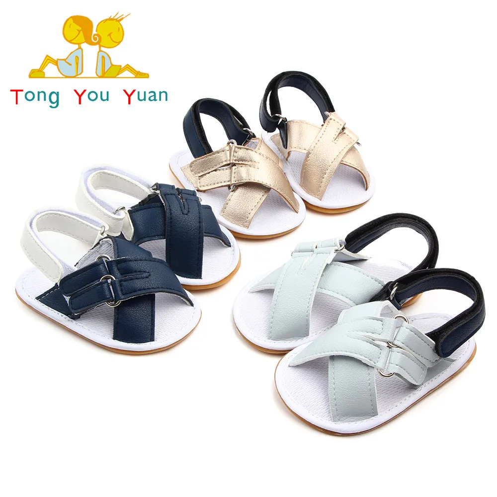 New Arrival Fashion Summer Casual Baby Shoes Soft Soles Rubber Sole sandals Newborn Toddlers Sandals baby sandals