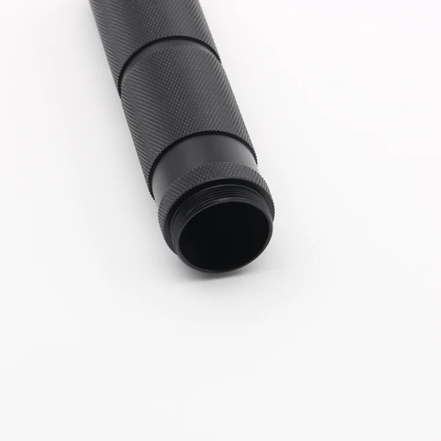 SaberFeast Hilt for RGB Lightsaber Parts 1 Inch Metal Laser Saber Handle DIY Accessories Dueling Empty Grip Halloween-GP002 3