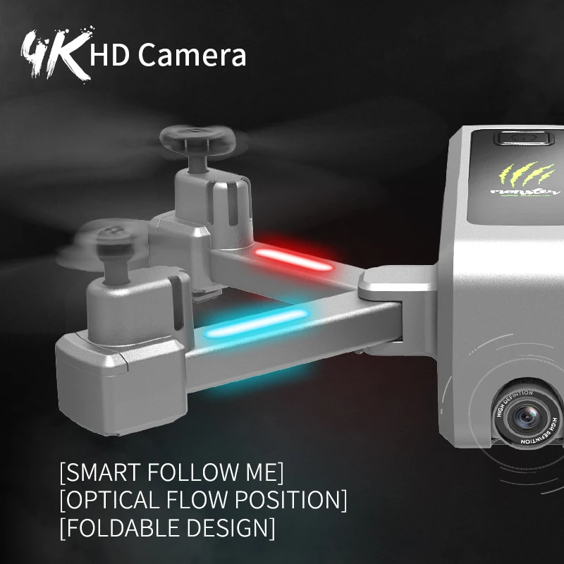 Дрон 4k HD широкоугольная камера 1080p wifi FPV высота может держать Плавание в течение 20