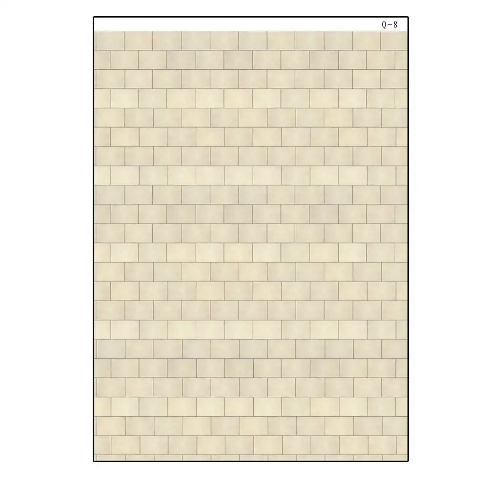 A4 Pequena Casa De Papel Interior Azulejos De Pared Decorativos