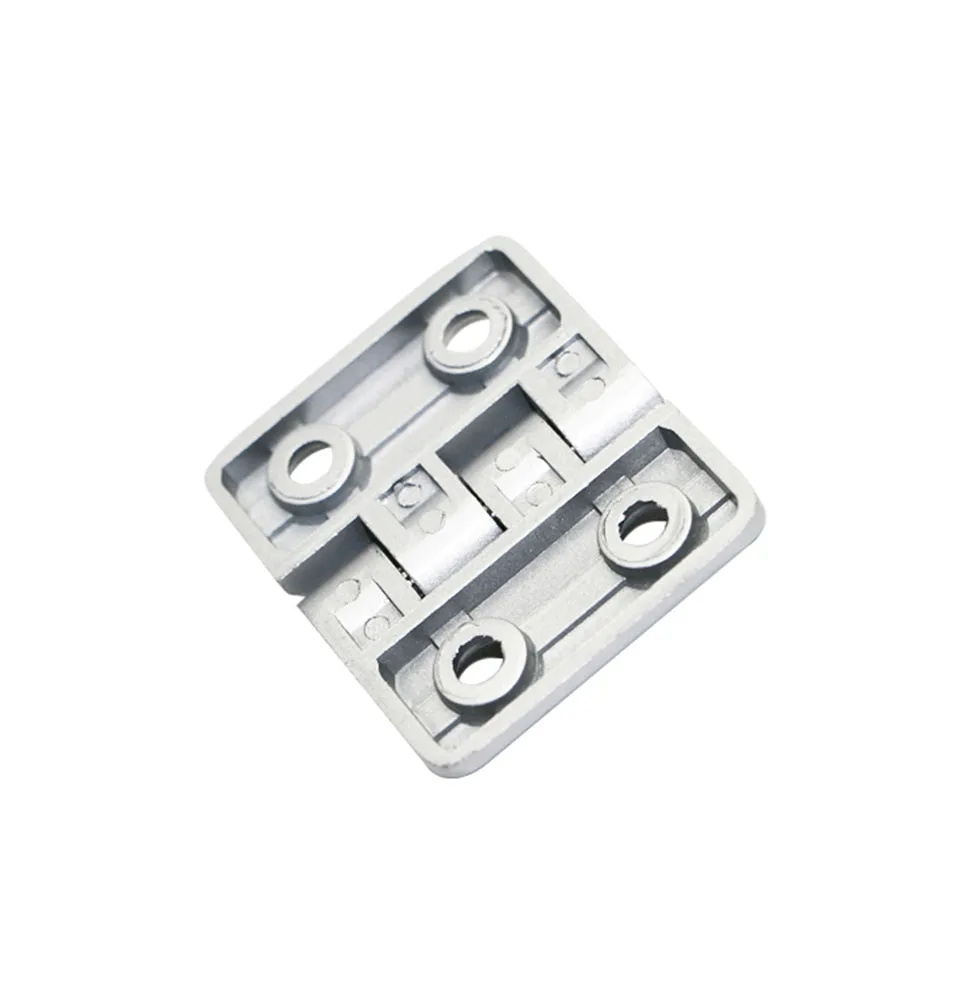 CL40-1 zinc alloy cabinet CL004 distribution box hinge for aluminum profile door shaft hinge hole pitch 32