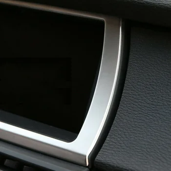 

Stainless Decoration trim Car Navigation Decorative For BMW X6 E71 X5 E70