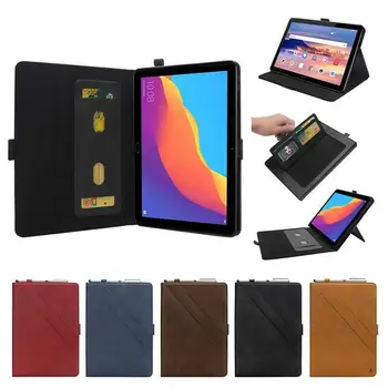 

MediaPad T5 Cover Case Bussiness Leather Stand Fundas Case For Coque Huawei MediaPad T5 10 AGS2-W09/L09/L03 10.1\" Covers Cases