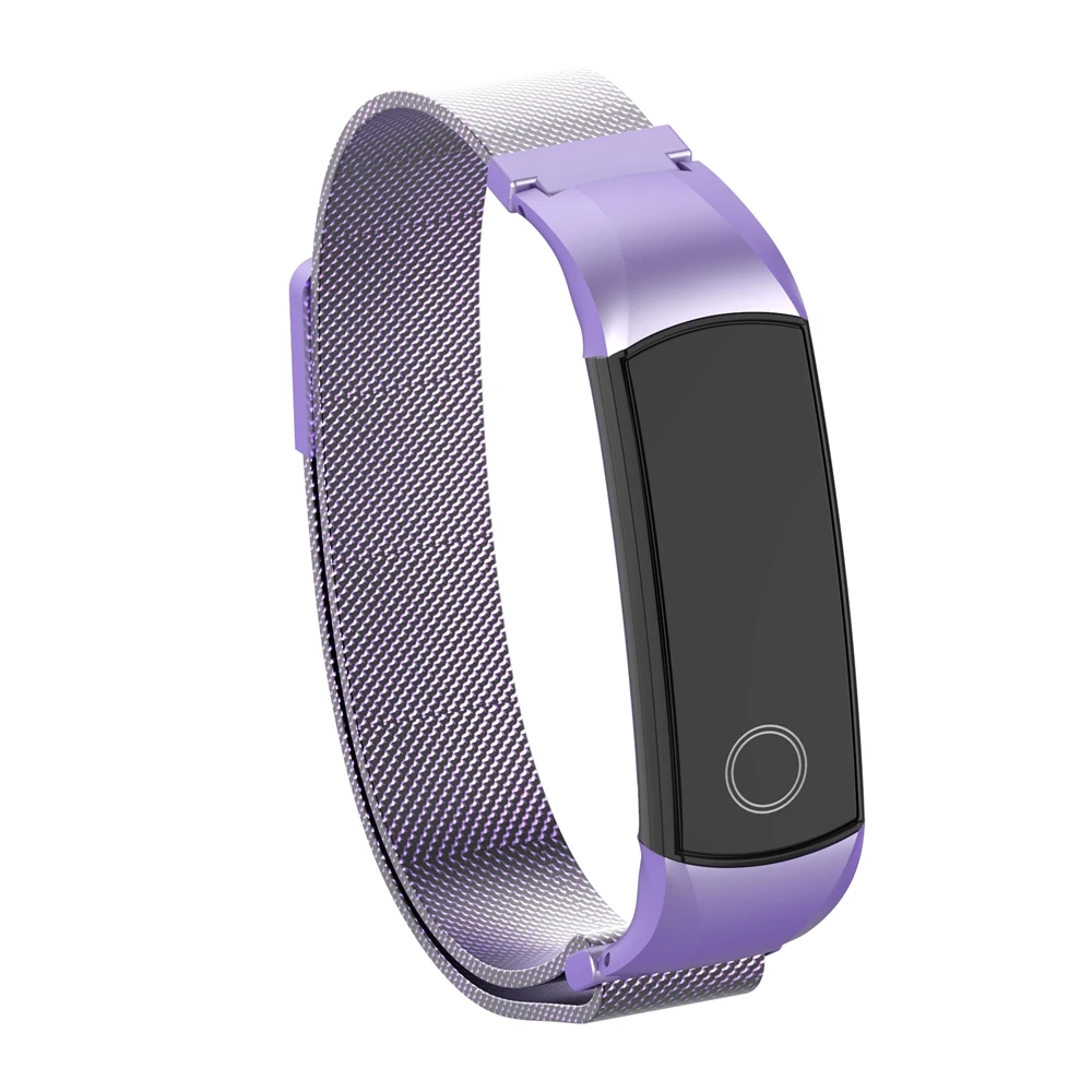Миланская петля ремешок для huawei Honor Band 4 Band 5 браслет из нержавеющей стали спортивный фитнес ремешок для Honor Band 5 Band 4