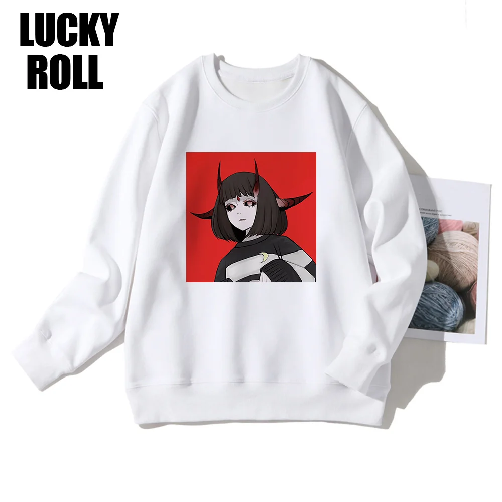 

Riverdale Sweatshirt Gothic Style Sailor Moon Hoodie Oversized Anime Demon Girl Slim Casual Loose Coat Cool Fashionable Harajuku
