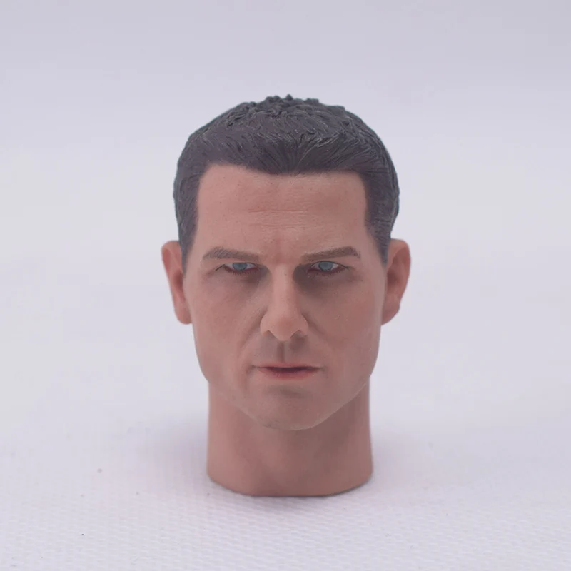 Игрушка масштаб 1/6 Мужская голова Лепка том круиз A34 атанго V034 + узкие плечи