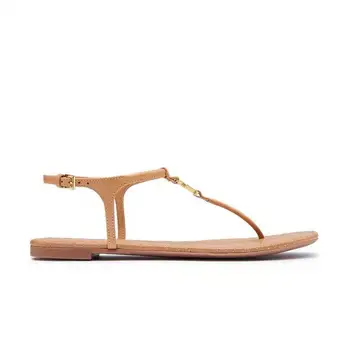 

2020 New Fashion Genuine Leather Sandals Women Luxury Shoes Women Designers Metal Decoration Casual Sandals Women