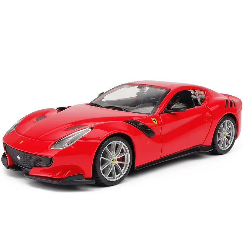 Bburago-Coche de aleación de lujo modelo Ferrari F12 berlineta escala 1:24, juguete de colección, regalo