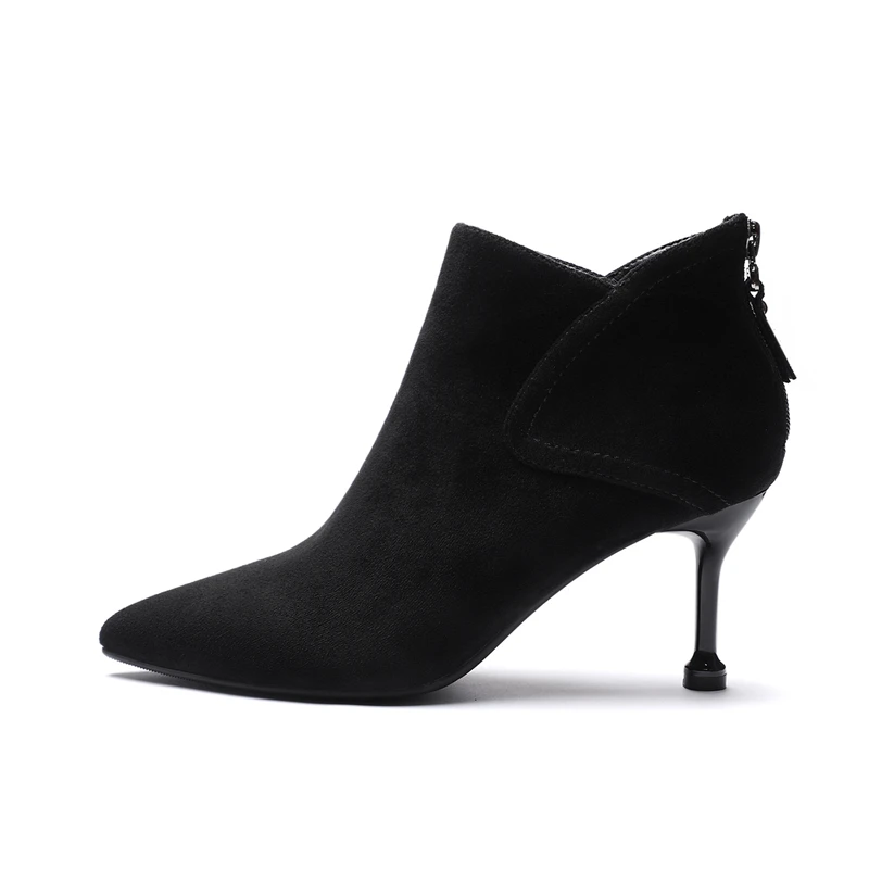 

High Heel Boots Autumn Boots Black Ankle Boots For Women Luxury Shoes Women Designers Shoes Woman Zapatos Mujer 2024 Sapatos
