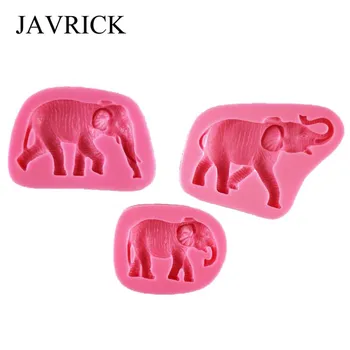

3Pcs Happy Elephant Family Dad Mom Baby Resin Silicone Molds Kit Jewelry Tools