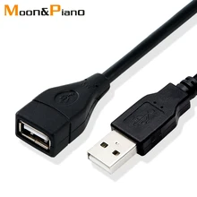 USB 2.0 przedłużacz kabla przewód z drutu kable do transmisji danych, Super Speed kabel przedłużający dane dla projektora monitora klawiatura z myszką