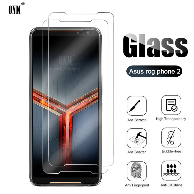 10 шт закаленное стекло для Asus ROG Phone II 2 Защита экрана ZS660KL Защитная стеклянная