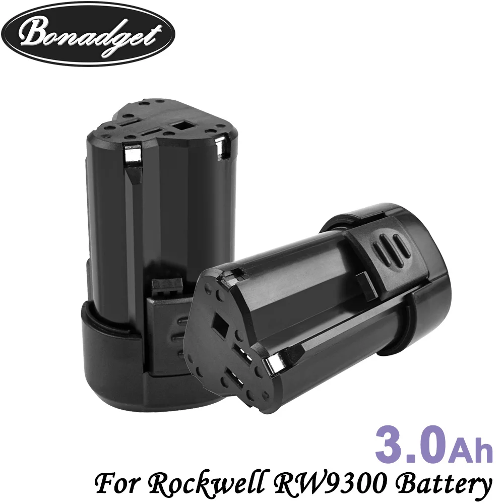 Литий-ионный аккумулятор Bonadget для Rockwell RW9300 WU127 WU151 WX3827 WA3503 WA3509 WX540 2 шт./упаковка |