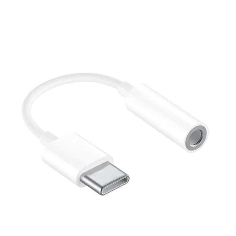 6 шт. Тип C до 3,5 мм аудио адаптер для наушников, USB-C до 3,5 мм Женский AUX микрофонный Соединительный кабель для Motorola Moto Z, Le 2/Le P