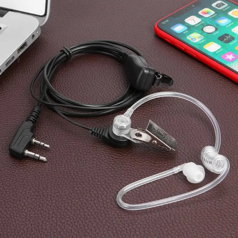 2Pin Acoustic Tube Headset Walkie Talkie Earpiece for Kenwood BaoFeng UV-5R Walkie Talkie Parts Accessories 2Pin Acoustic Tube Headset Walkie Talkie Earpiece for Kenwood BaoFeng UV-5R Walkie Talkie Parts Accessories