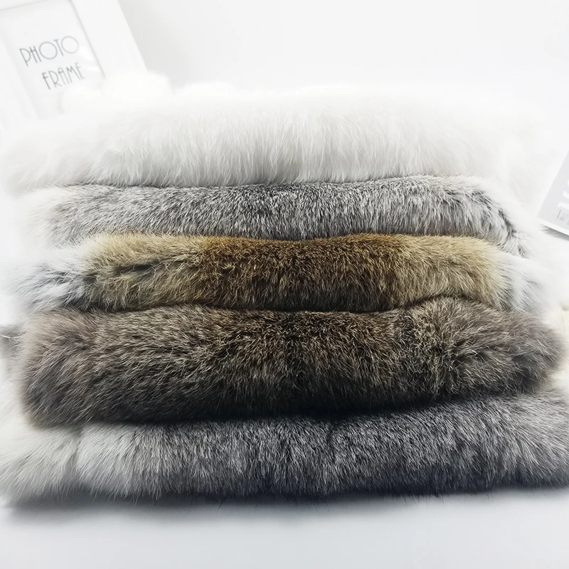 Rabbit fur fabric for home decoration and clothing accessories sold by whole piece