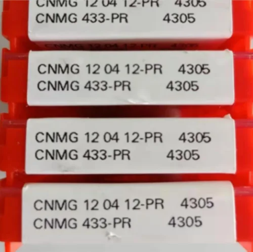 10 шт. твердосплавная вставка CNMG 120412-PR 4305