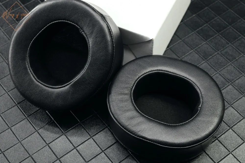 Genuine Lambskin Leather Ear Pad Foam Cushion EarMuff For Beyerdynamic Headphone
