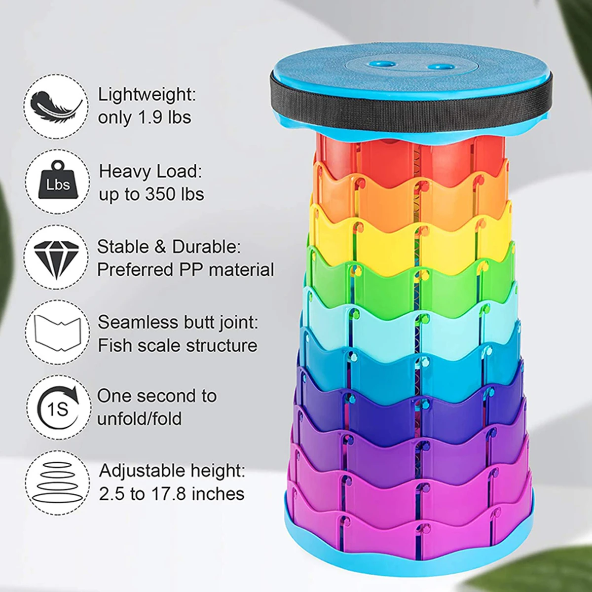 Portable Telescopic Stool Travel Camping Folding Stools Picnic Seat Outdoor Camping Chair folding stool,folding chair