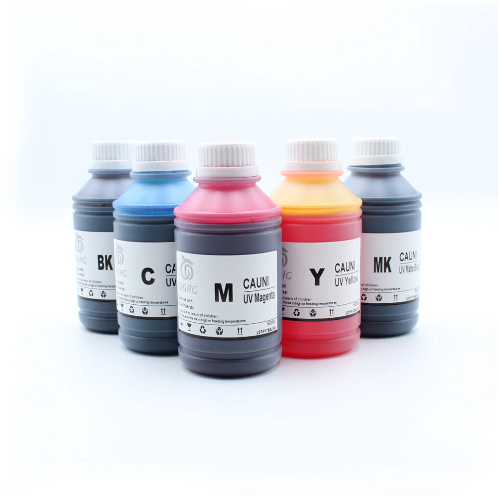 

5x500ml Pigment Ink For Canon TM-200 TM200 TM-205 TM-300 TM-305 TM300 PFI-107 PFI-120 PFI-320 PFI-102 Printer (BK C M Y MBK)