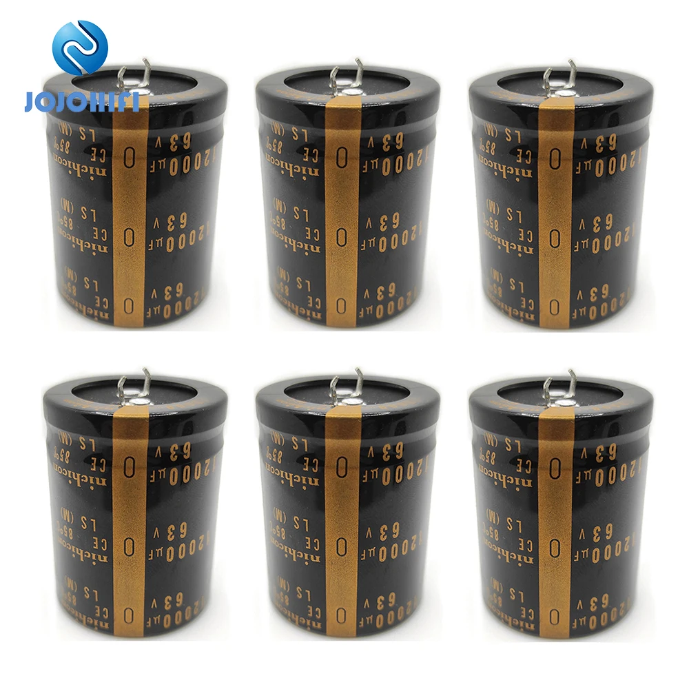 1pc/2pc/3pc/4pc/5pc/6pc 12000UF 63V Nichicon 35*45mm Pitch 10mm 63V/12000UF Audio Fever HIFI Audio Amplifier Filter Capacitor