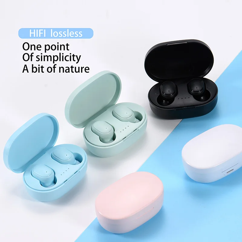A6S TWS Bluetooth Earphone Wireless 5.0 Headphone Stereo Headset Sport Earbuds Microphone With Charging Box For All Smart Phone |