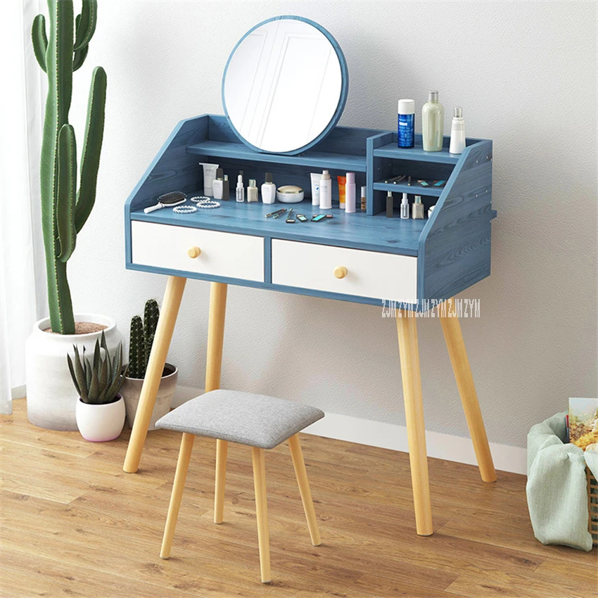 

B2796/B2797 Manmade Board Dresser Modern simple Dressing Table European Style Small Household Economic Mini Bedroom Makeup Table