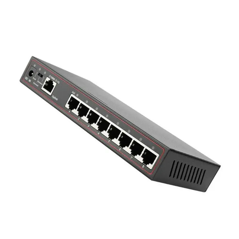 9 портов быстрая скорость LAN Ethernet Net-work Switch HUB мини настольный адаптер конвертер устройство US/UK/EU/AU Plug