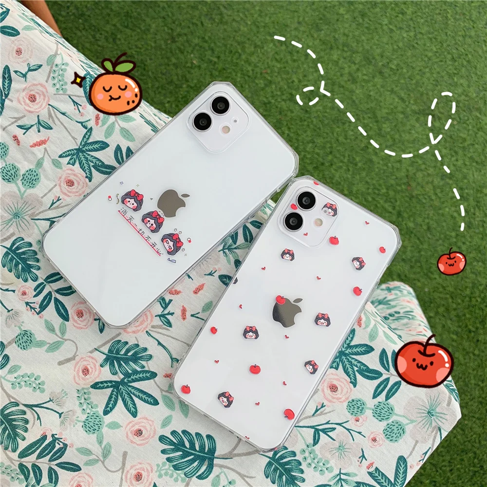 Модный милый чехол с красивой девушкой для iPhone 11 12 mini Pro Max 7 8 Plus X XR XS SE 2020