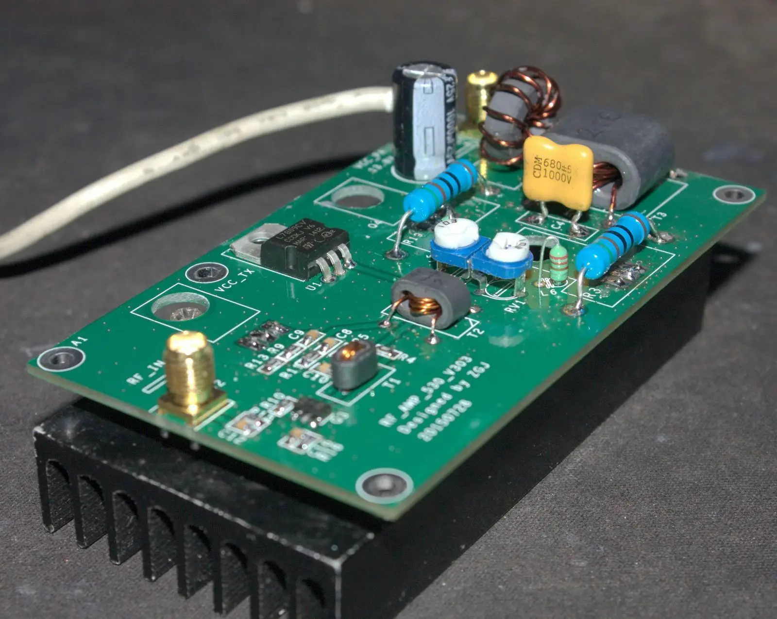 Amplificador de Potência Linear para Transceptor Rádio de Ondas Curtas am fm cw Presunto Onda Curta 13.56mhz Sinal Rfid 45w 3-28mhz Ssb rf hf - Image 6