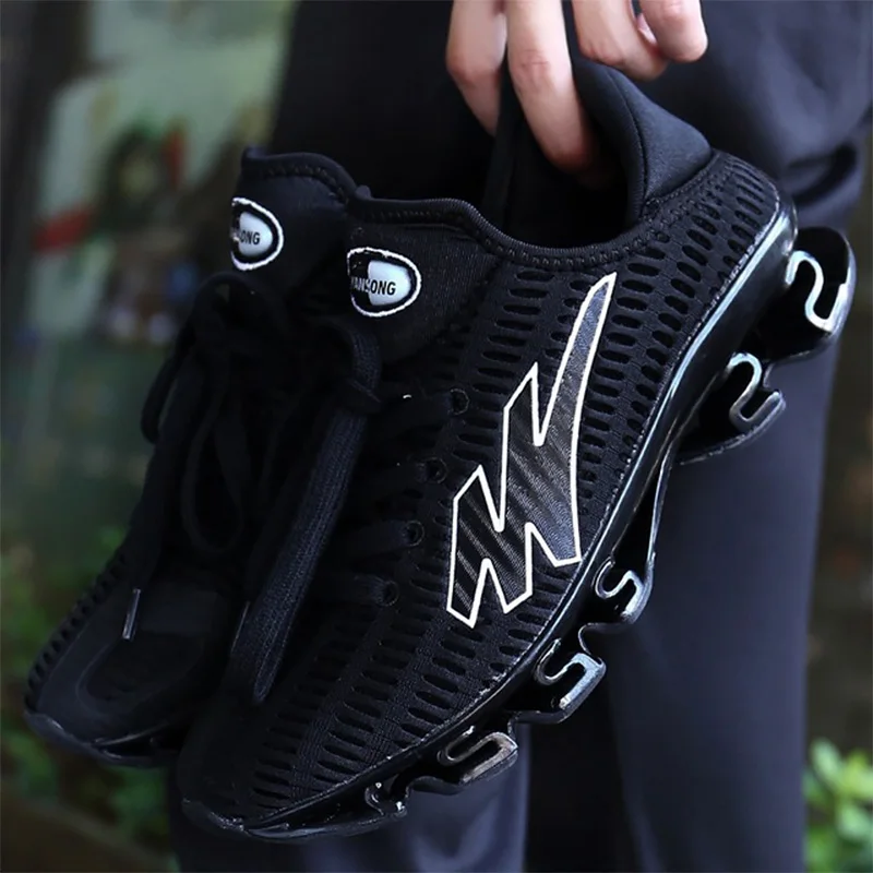 Men's shoes Cushioning Male sneaker Running shoes Air mesh Designer shoes breathable Trainers Wear resistant