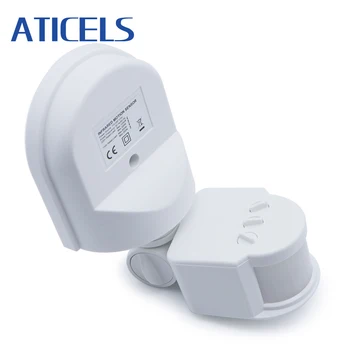 

110-240V Security PIR Motion Sensor Light Switch 180 Degree Infrared Sensor for LED Light Detection Distance Max 12m