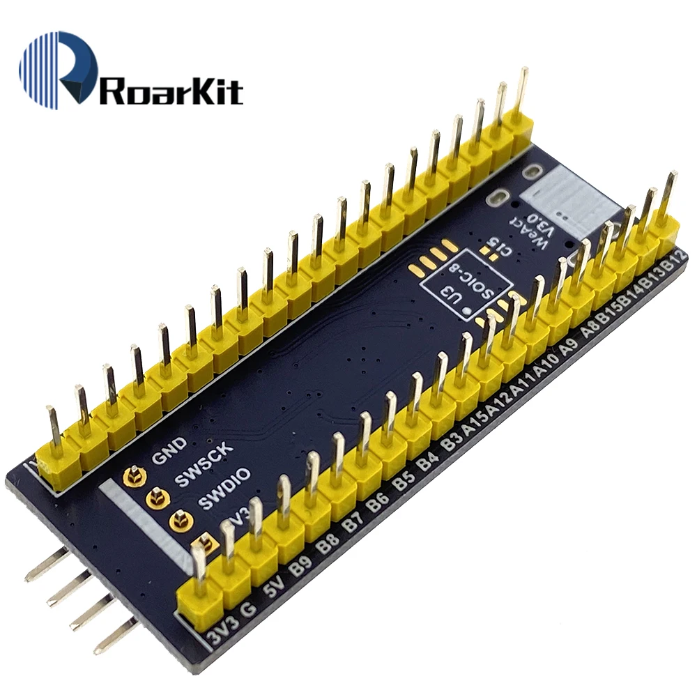 Макетная плата STM32F401 STM32F411 V3.0 STM32F401CEU6 STM32F411CEU6 STM32F4 обучающая 84 МГц 96 КБ ОЗУ 512кб