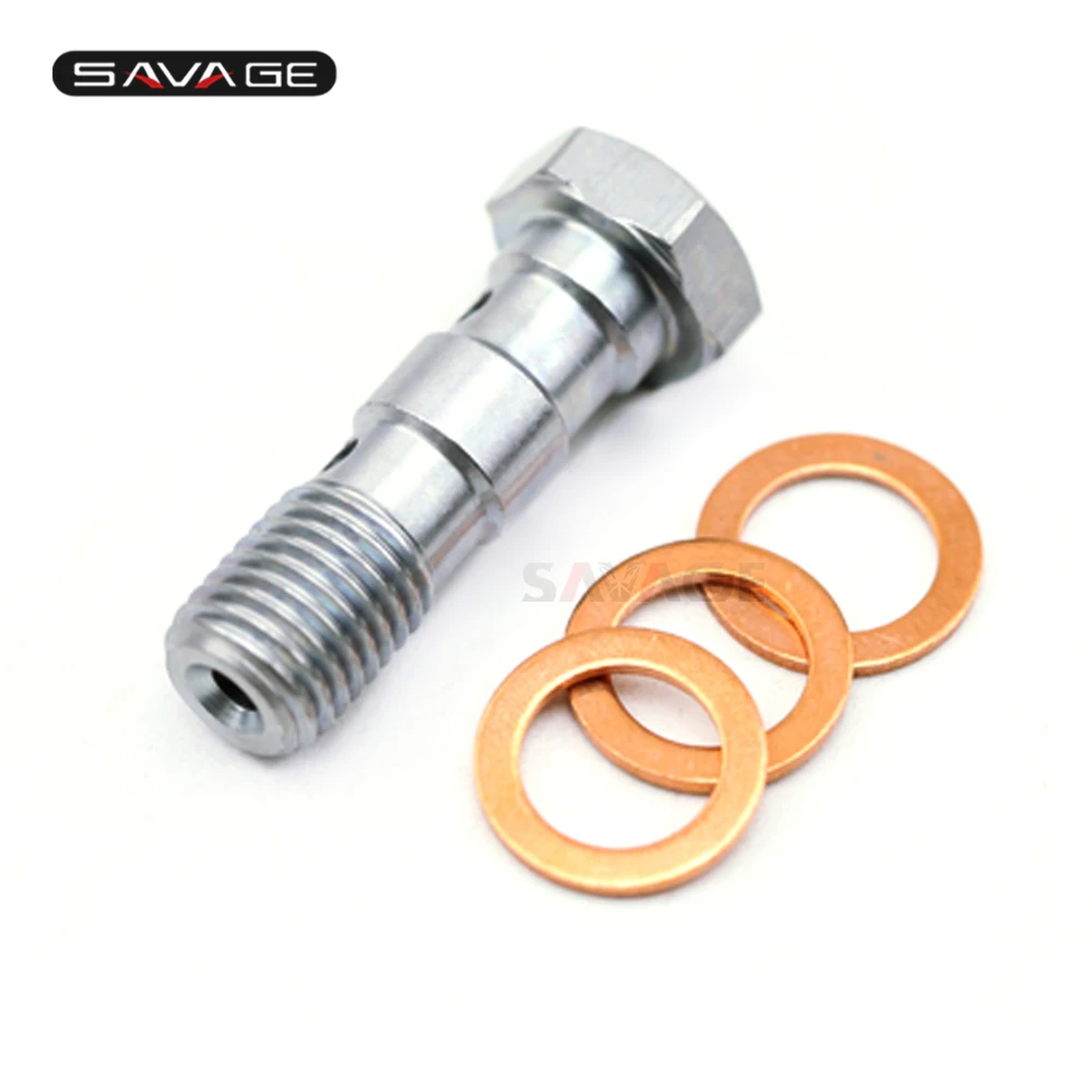 S  Motorcycle Universal  Banjo&nbsp;Bolt&nbsp;Brake&nbsp;Master&nbsp;Cylinder&nbsp;Oil Hose Screw  (15)