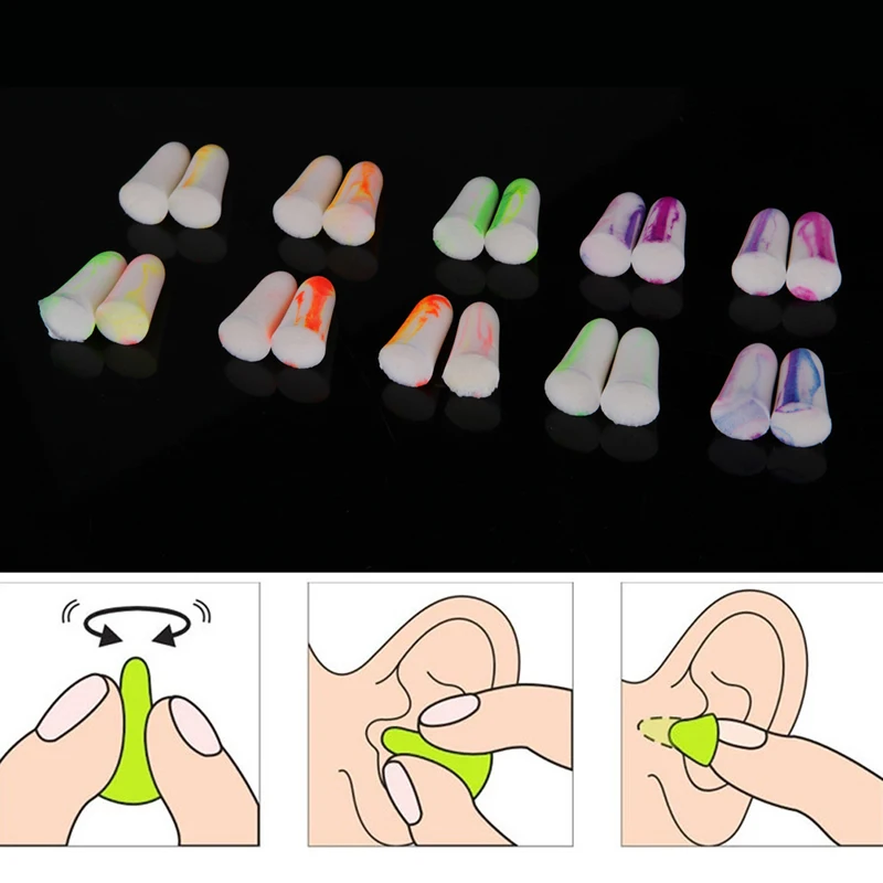 1 пара прочные затычки для ушей из пены|Сон и храп| |