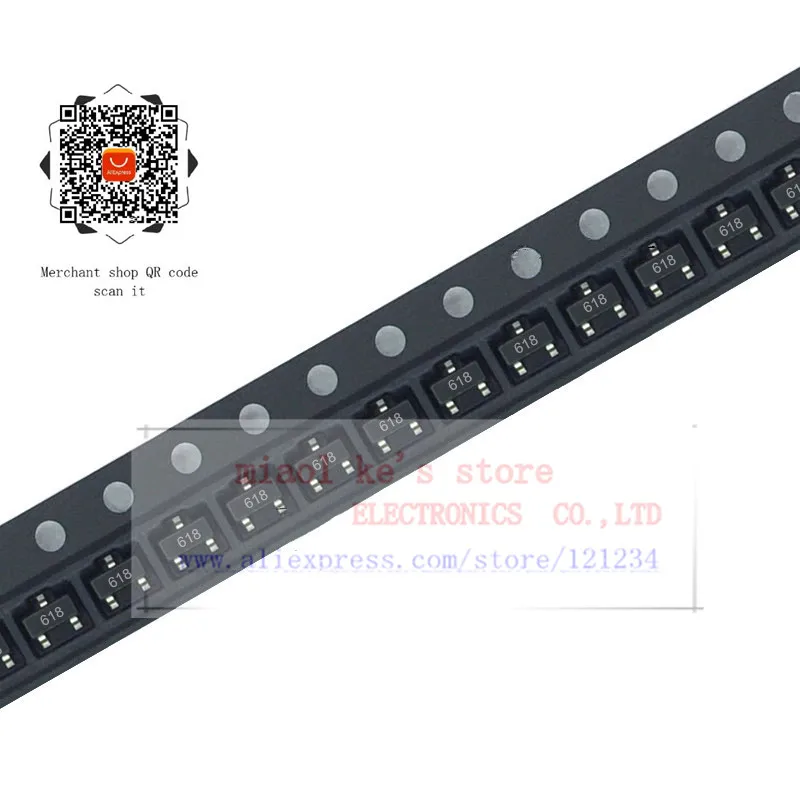 [10 шт.] 100% Новинка Оригинал: FMMT618 fm618ta FMMT618TC - TRANS NPN 20 в 236 а фотосессия/TO--3/фотосессия |