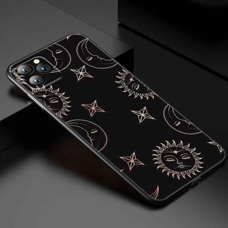 Witches Moon Tarot Mystery Totem Phone Case For Apple iPhone 13 12 Mini 11 Pro XS Max XR X 8 7 6S 6 Plus 5S 5 SE 2020 Cover- H729e067cae824d96a8aa41a1e15d7096x