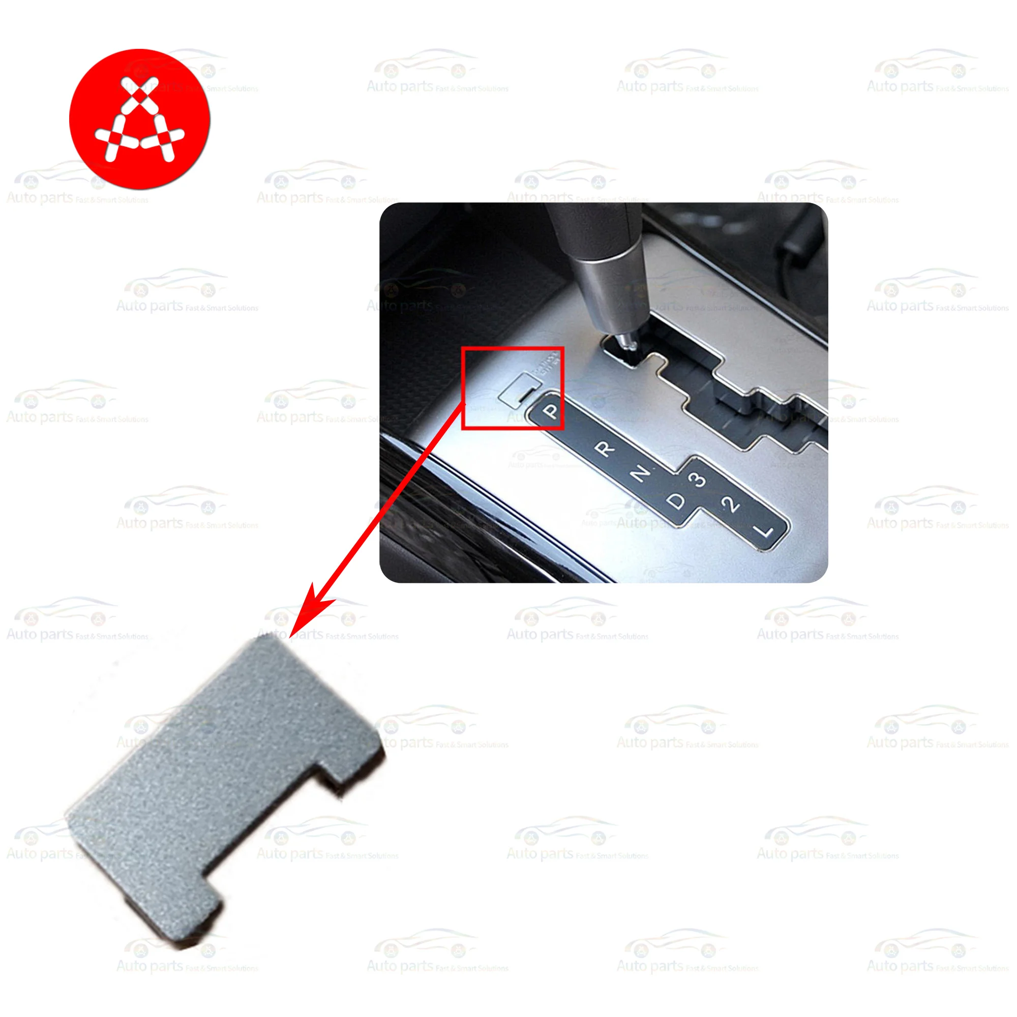 Car Automatic AT Gear Shift Panel Cover Shift Lock Release Shift Lever Cover for Hyundai Celastra Elantra