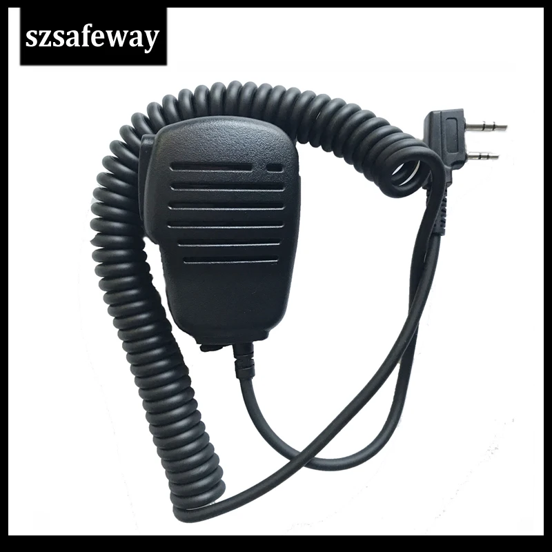 Двойной Радиоуправляемый микрофон для KENWOOD и Baofeng KMC 25|speaker microphone|speaker micremote speaker