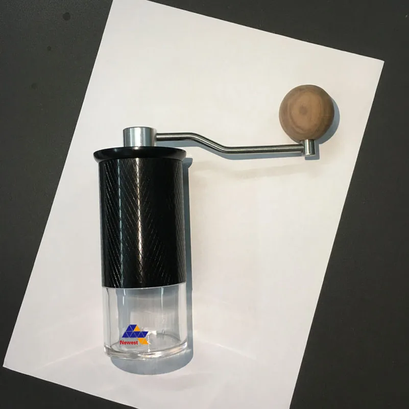 

Mini Coffee milling machine for single coffee,Manual Coffee grinder 45MM Aluminum Coffee mill Black 25g