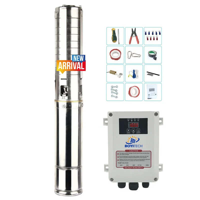Dc 24v 48v 72v возраст: 3 4 6 дюймов погружной сельскохозяйственной ирригации Системы