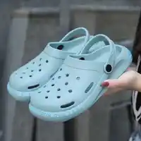 Large Sizes Woman's Slippers High Quality Half Sandals Women 2023 Couple Sandals Man Summer Waterproof Beach Hole Shoes Flat G28 2