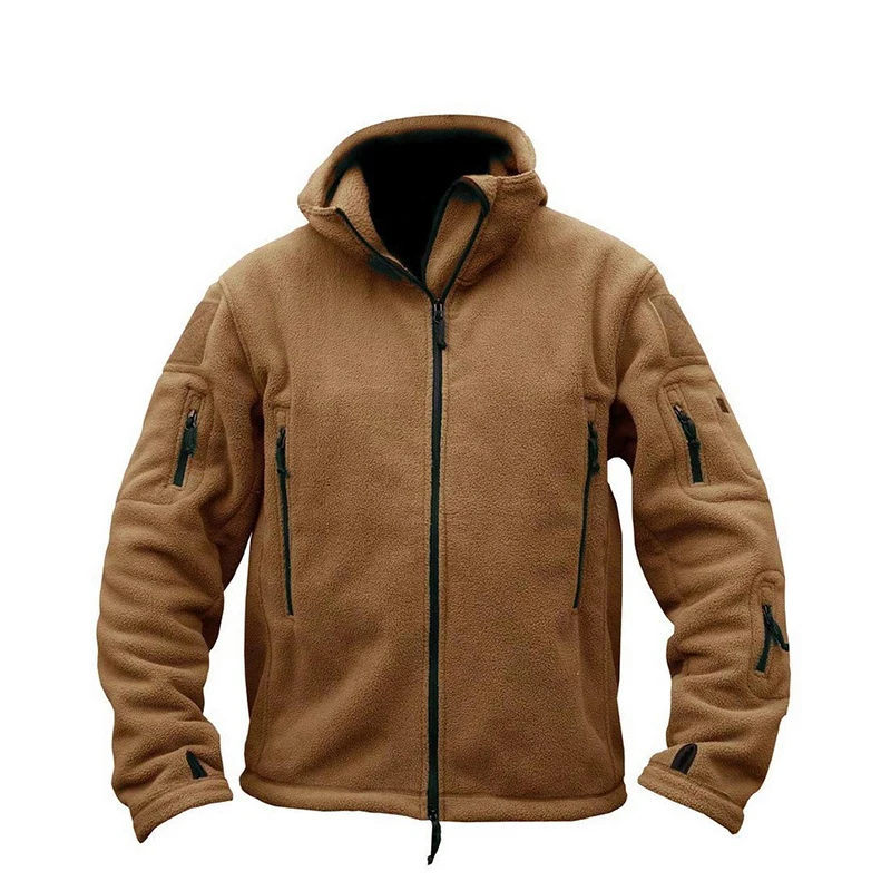 Военная флисовая тактическая куртка для мужчин, термоуличная, Polartec, теплое пальто с капюшоном, Militar Softshell, походная верхняя одежда, армейские куртки