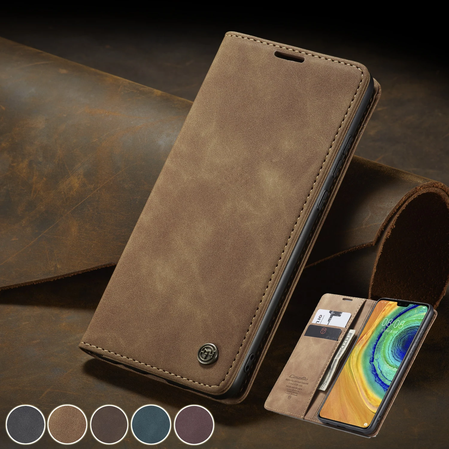 Чехол для Redmi Note 9 Pro кожаный магнитный флип чехол Etui Xiaomi 9S Cover Xiomi 10T Lite note9 Max