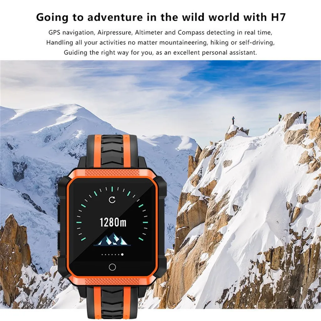 HIPERDEAL Новые смарт-часы H7 4G модные роскошные 1,54 дюймов цветной экран IP68 Водонепроницаемый для телефоны на платформе Android, GPS Jy17