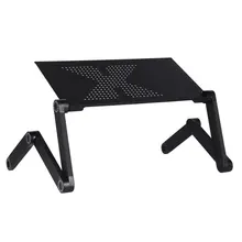 Регулируемый алюминиевый стол для ноутбука эргономичные диванные поднос для ноутбука настольная подставка с охлаждающим вентилятором коврик для мыши