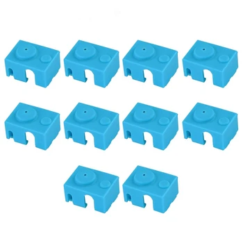 

10PCS Cartridge Heater Assembly Silicone Protective Sleeve V6 PT100 Silicone Sleeve for V6 PT100 Nozzle