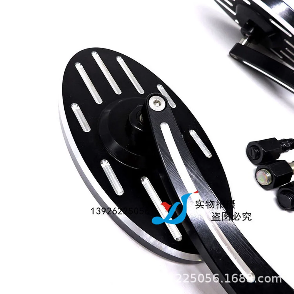 CNC Сферический зеркальный Чехол для Harley универсальный мотоцикл заднего вида зеркала Мотоцикл Скутер боковые зеркала