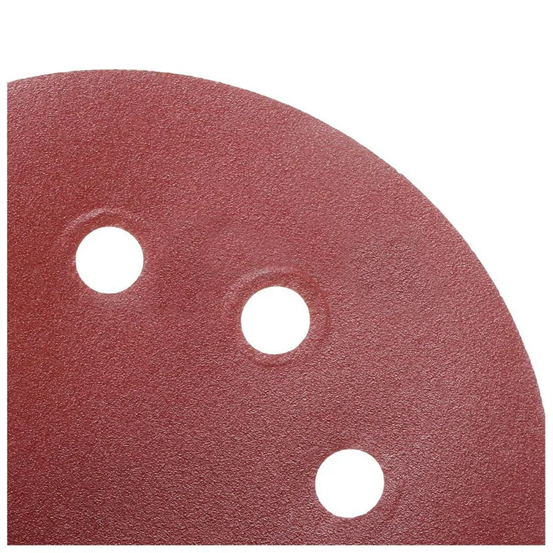 Promotion-30X 5inch 125mm 8 Hole 240 Grit Sand Sanding Disc Paper Random Orbit Hook And Loop