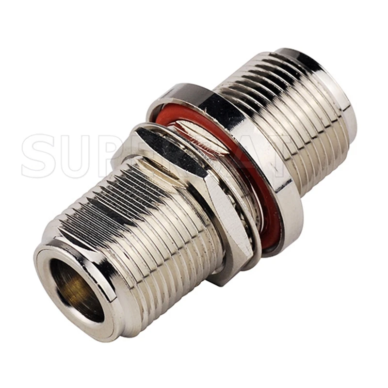RF Coaxial Connector Adapter N Female to Jack Bulkhead Straight